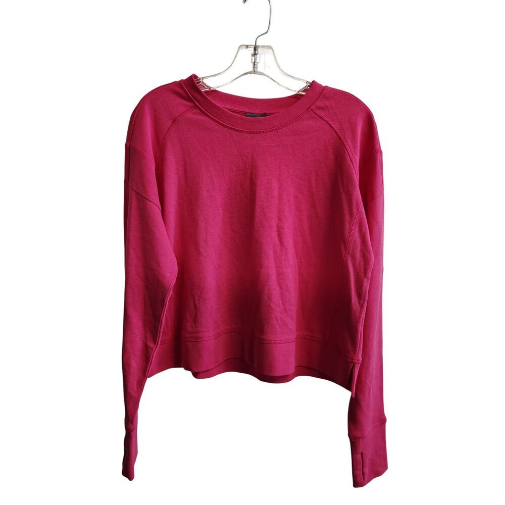 Sweaty Betty Size‎ 4 Women's Pink Long Sleeve Crewneck Sweater